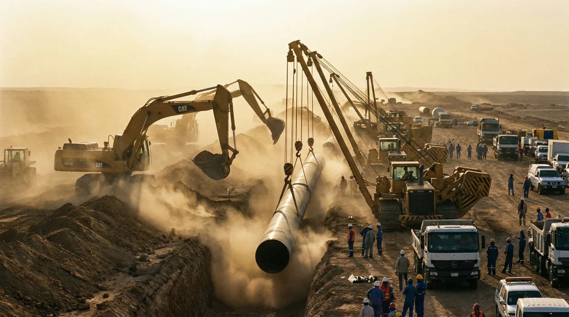 Pipeline SCADA infrastructure project