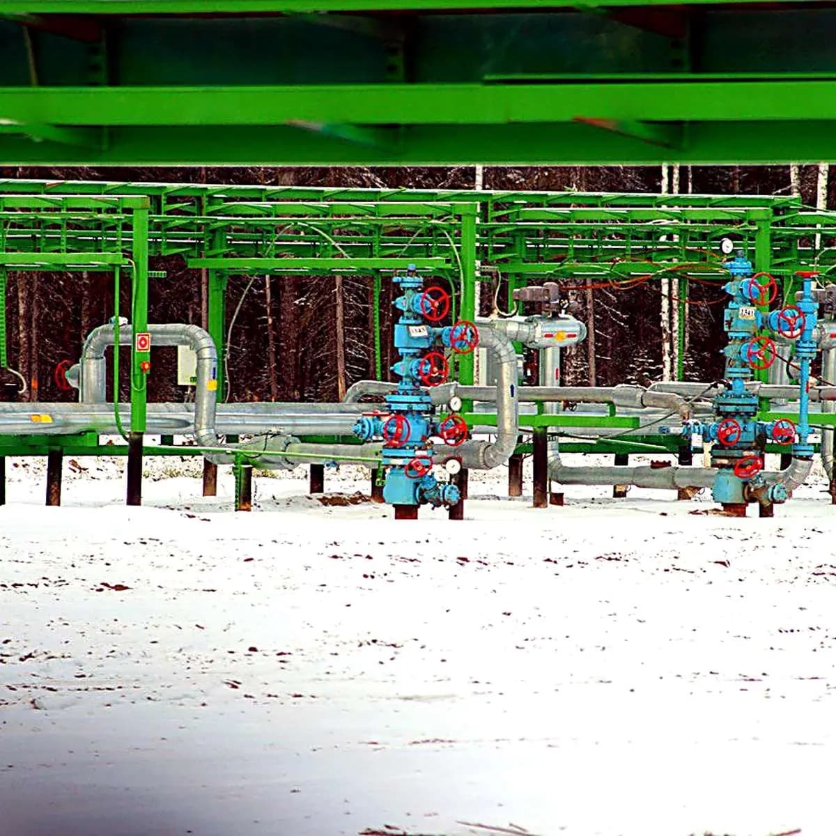 Installed cold box process module